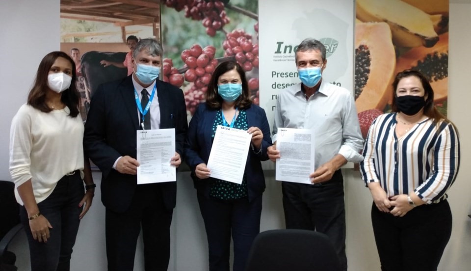 Incaper e Caixa assinam convênio para fomento de elaboração de crédito rural