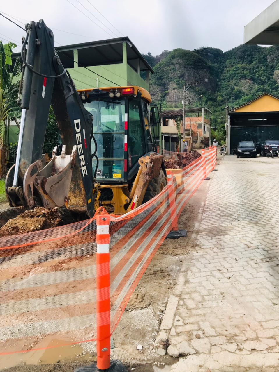 Expansão do sistema de coleta de esgoto em Soturno
