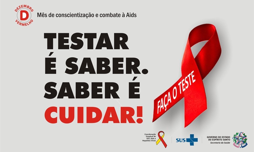 Teste rápido de HIV já está disponível nas unidades de saúde