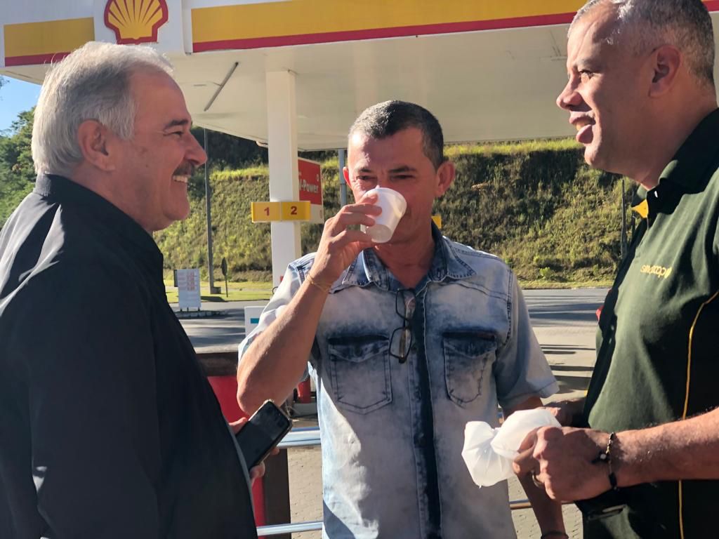 Guerino Zanon e Evair de Melo visitam a Região Serrana