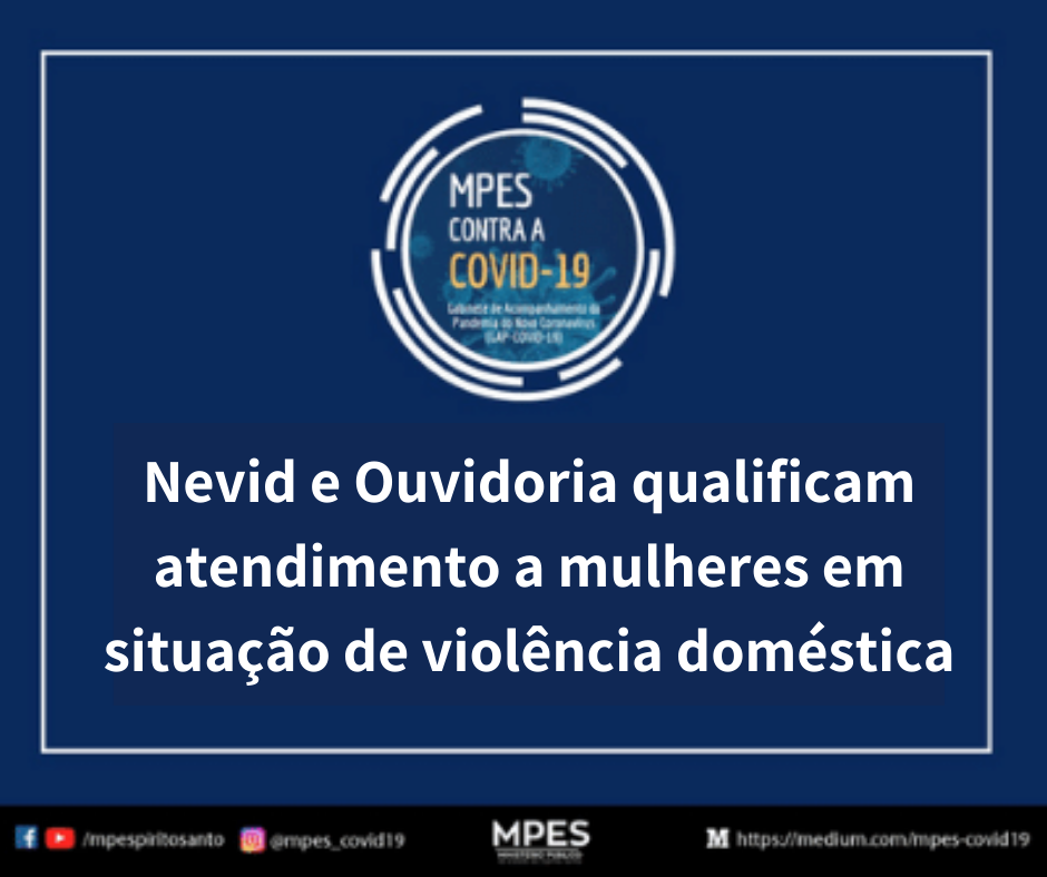 Nevid e Ouvidoria qualificam atendimento a mulheres em situação de violência doméstica