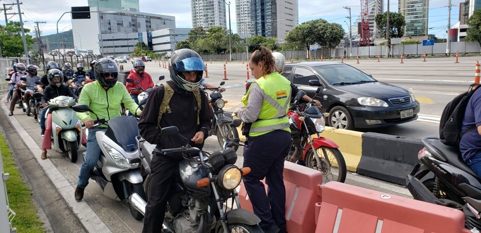 Rodosol vai mudar atendimento das cabines exclusivas aos motociclistas na Terceira Ponte