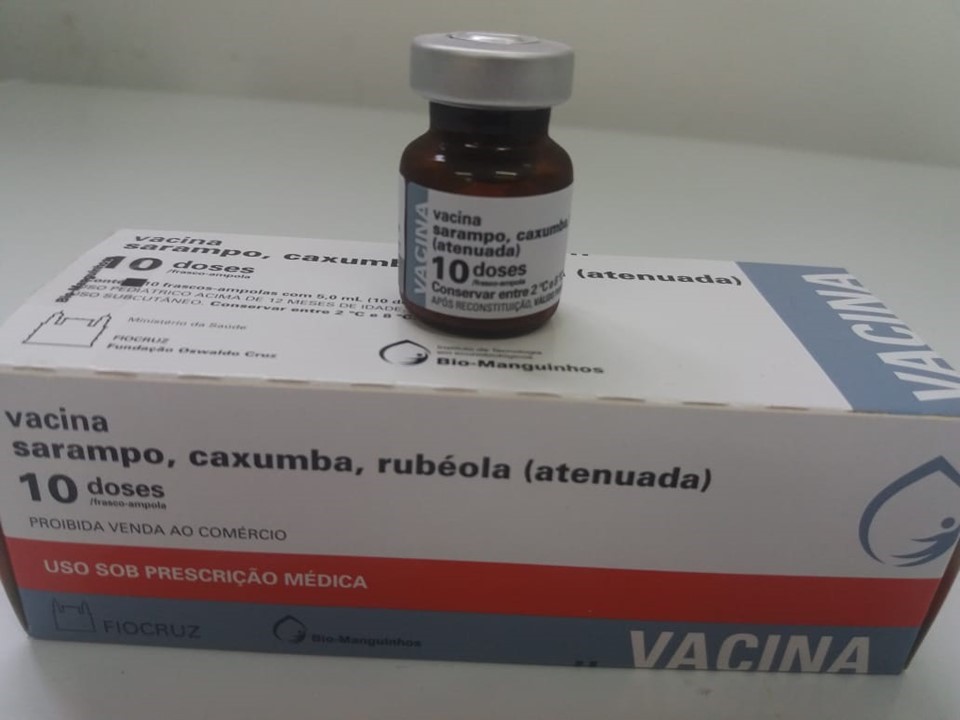 Sarampo: suspensão da dose zero para crianças de seis a onze meses no Estado