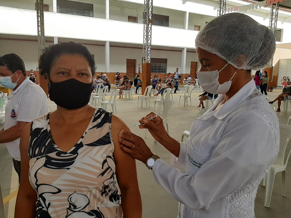 Covid-19: 91,20% da população acima dos 18 anos no Estado já receberam a primeira dose da vacina