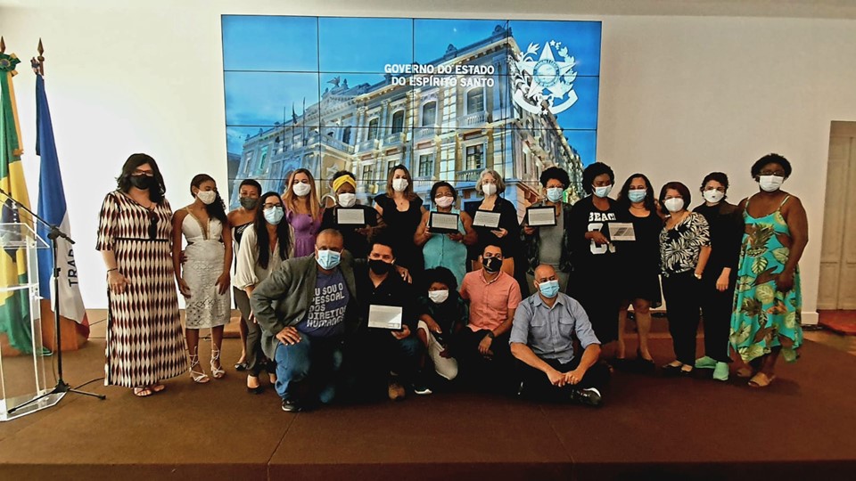 Emoção na entrega do Prêmio Estadual de Direitos Humanos 2021