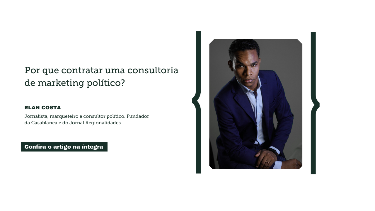 Você conhece a importância de contratar uma consultoria de marketing político?