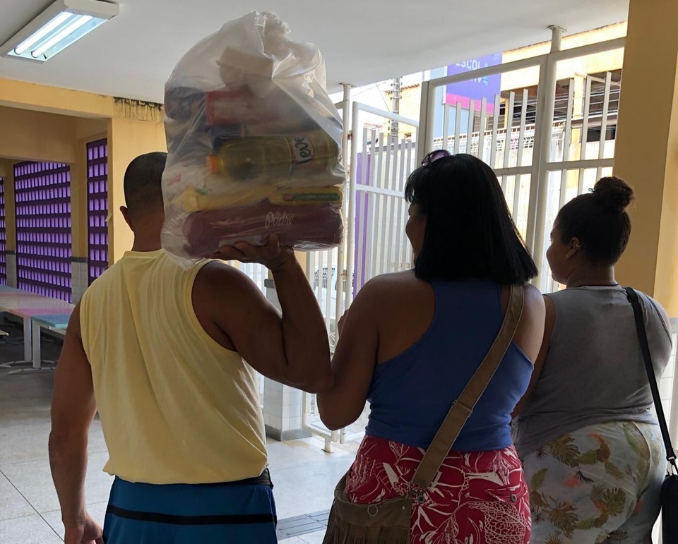 Sedu libera novo recurso para aquisição de cestas básicas para alunos da Rede Estadual por meio do Progefe