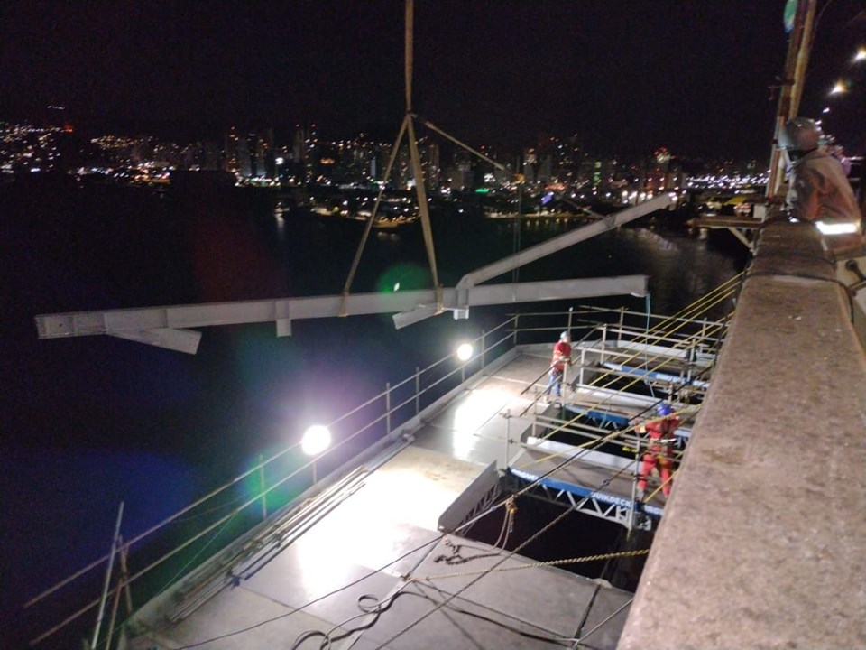 Começam obras da construção do Mirante da Ciclovia da Vida