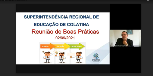 Escolas da SRE Colatina apresentam práticas exitosas desenvolvidas no primeiro semestre de 2021