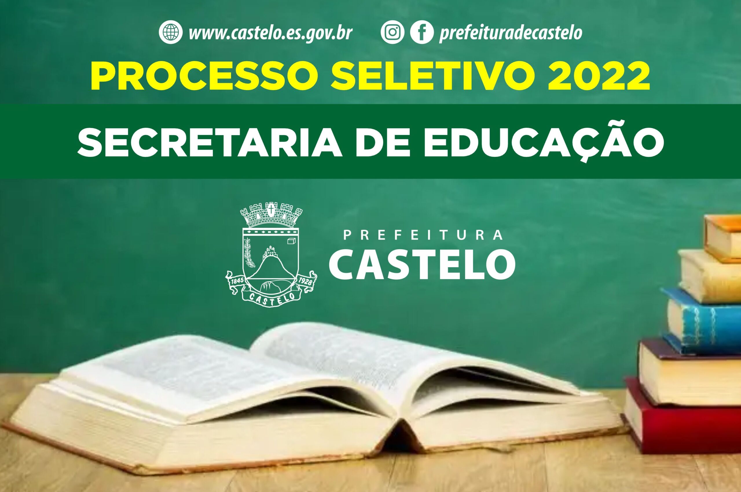 Secretaria de Educação divulga Processo Seletivo para 2022