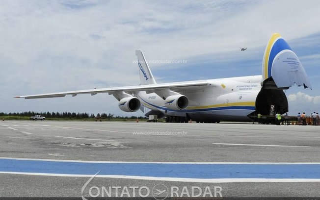 Segundo maior avião cargueiro do mundo voltará ao Brasil