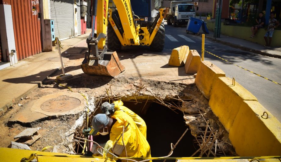 Ruas no Gilberto Machado e no Nova Brasília em meia-pista para obras