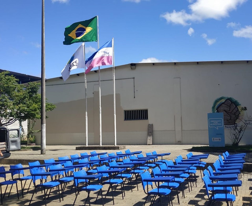 Mais sete unidades do Iases recebem materiais pedagógicos, esportivos e equipamentos