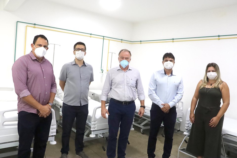 Estado amplia mais 10 leitos de enfermaria Covid-19 na região Central de Saúde