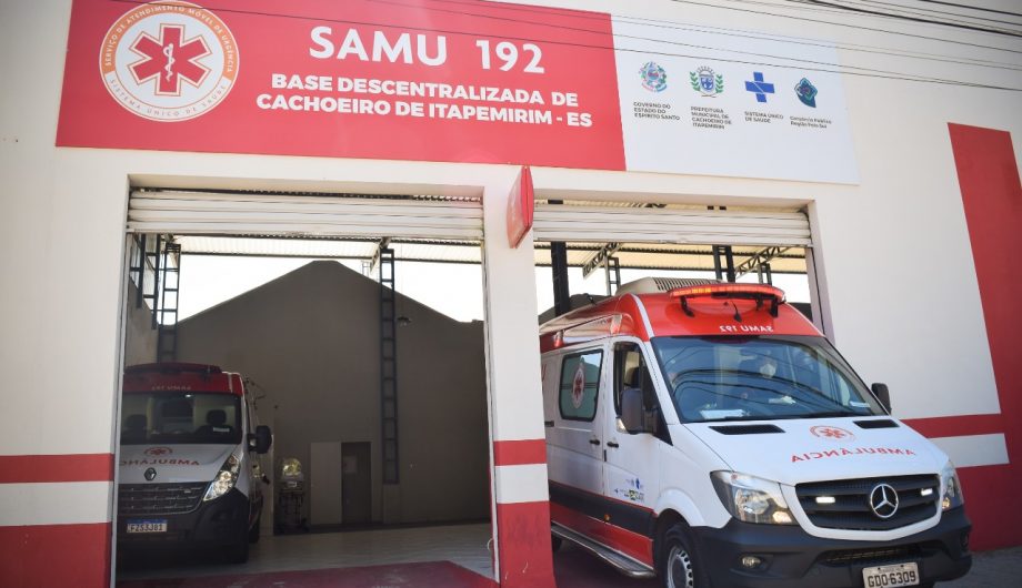 Samu 192 entrará em operação em Cachoeiro nesta segunda-feira (29)