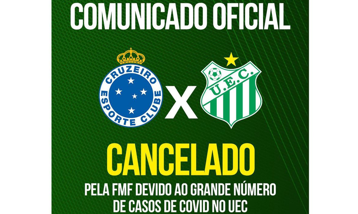 Covid-19: final é suspensa em MG após 13 infectados no Uberlândia
