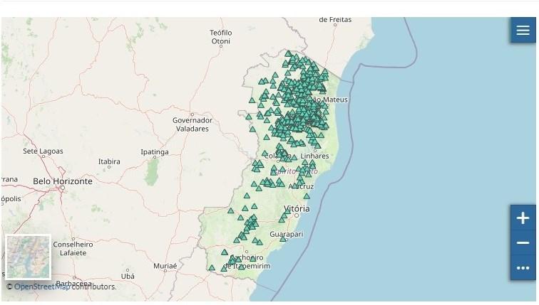Idaf disponibiliza dados geoespacializados de licenças ambientais