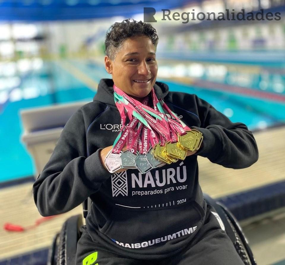 Espírito Santo conquista 25 medalhas no Circuito Loterias Caixa de Natação Paralímpica