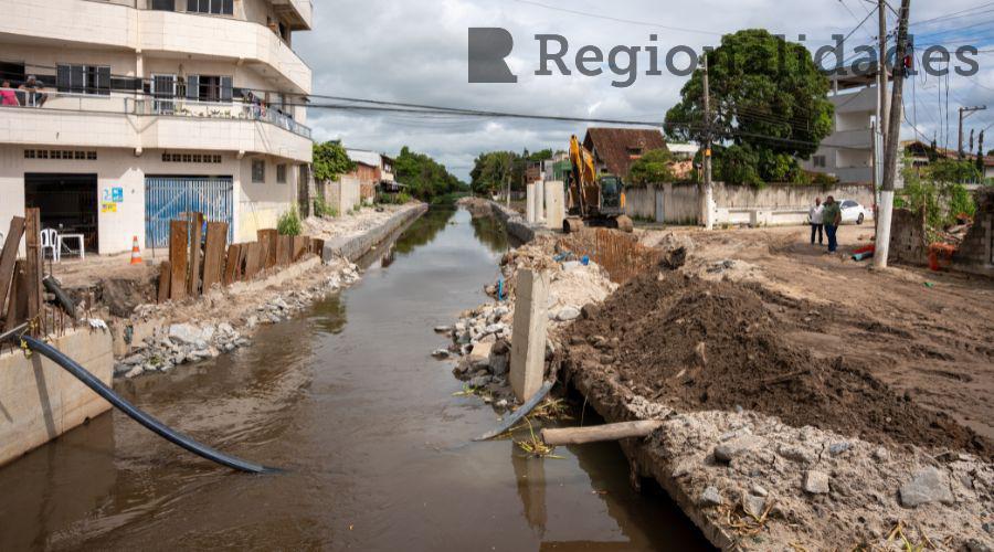 Macrodrenagem do Canal do Congo vai beneficiar 70 mil moradores